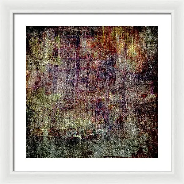 Canal Urbanscape - II - Framed Print