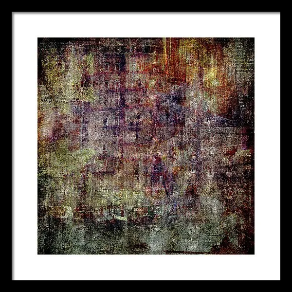 Canal Urbanscape - II - Framed Print