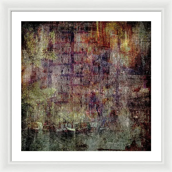 Canal Urbanscape - II - Framed Print