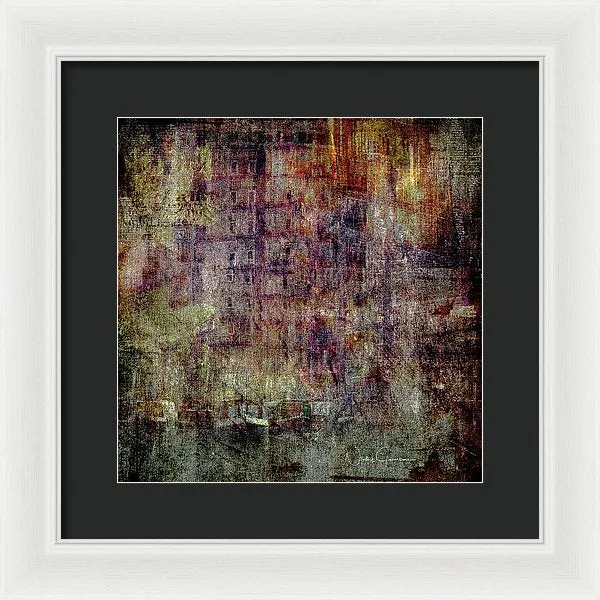 Canal Urbanscape - II - Framed Print