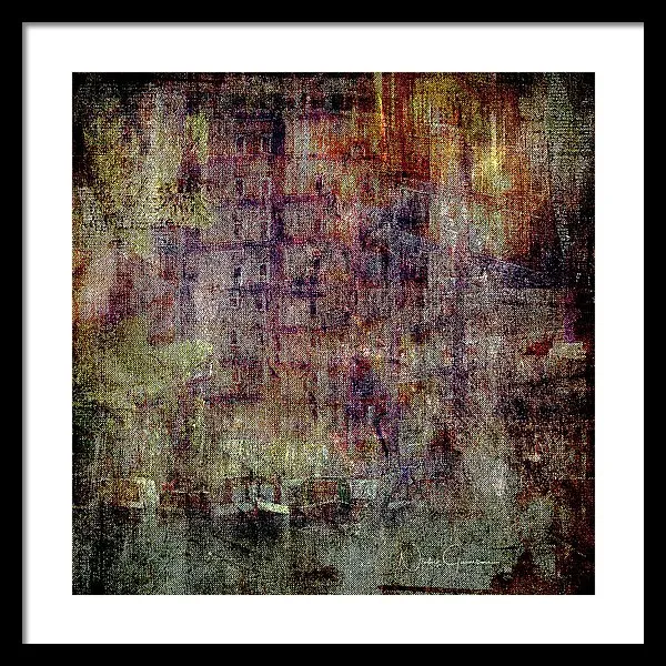 Canal Urbanscape - II - Framed Print