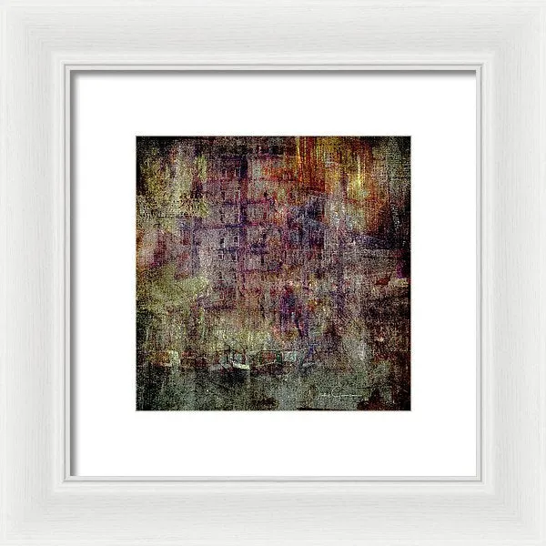 Canal Urbanscape - II - Framed Print
