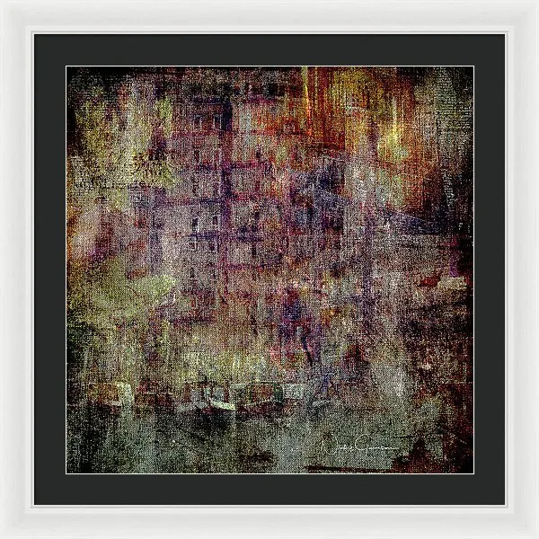 Canal Urbanscape - II - Framed Print