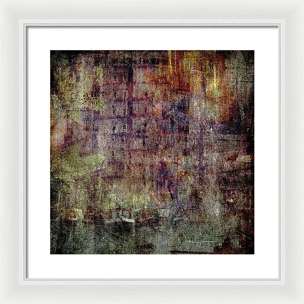 Canal Urbanscape - II - Framed Print