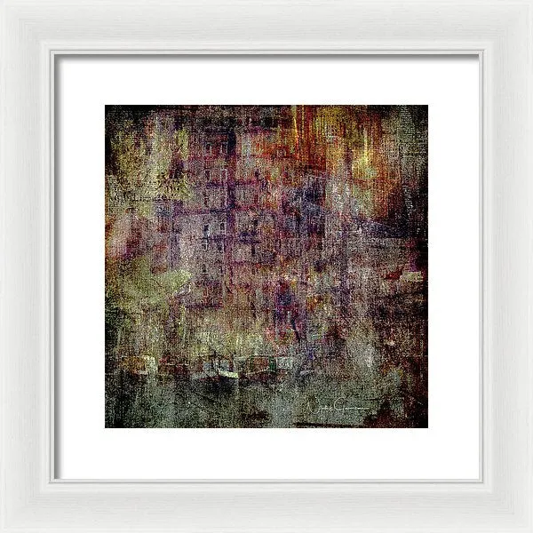 Canal Urbanscape - II - Framed Print