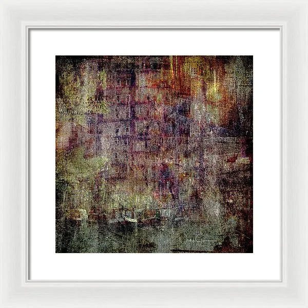 Canal Urbanscape - II - Framed Print