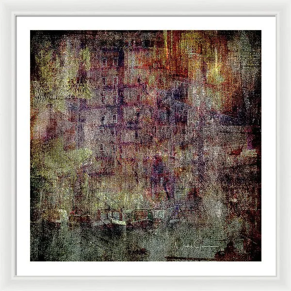 Canal Urbanscape - II - Framed Print