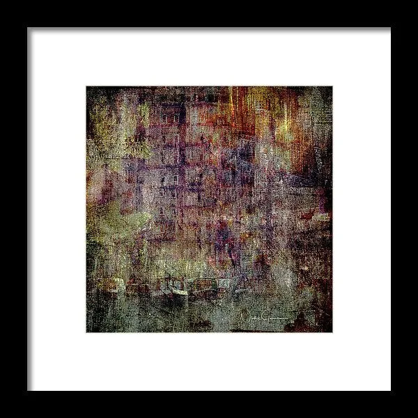 Canal Urbanscape - II - Framed Print