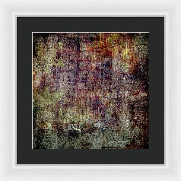 Canal Urbanscape - II - Framed Print