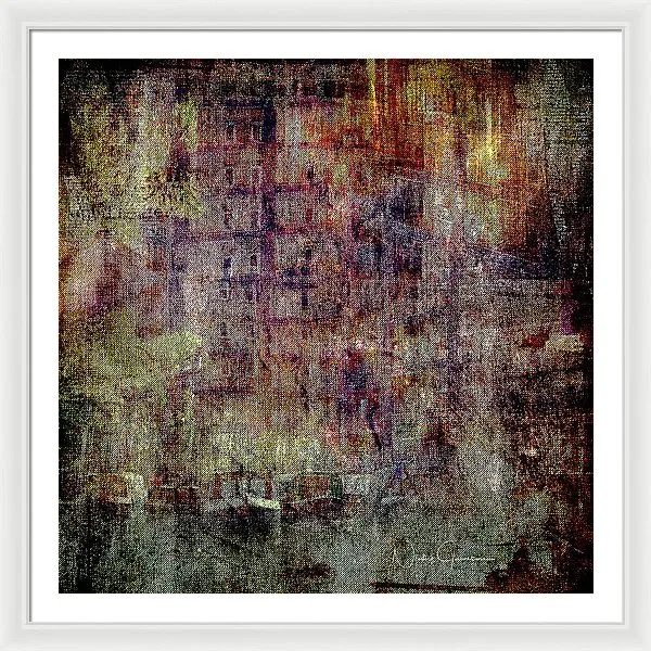 Canal Urbanscape - II - Framed Print