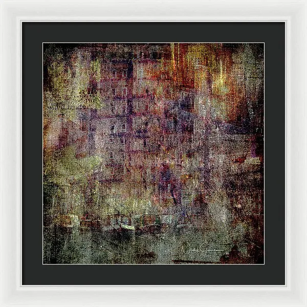 Canal Urbanscape - II - Framed Print