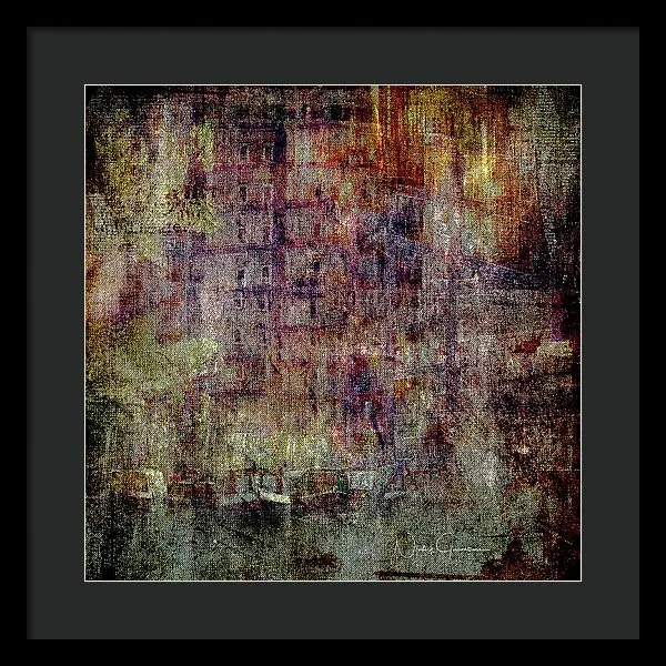 Canal Urbanscape - II - Framed Print
