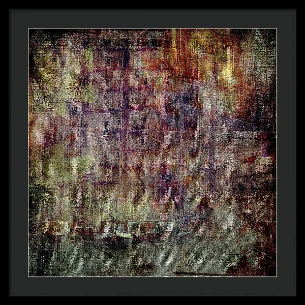 Canal Urbanscape - II - Framed Print