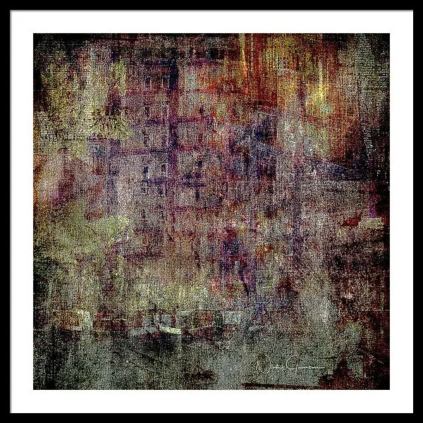 Canal Urbanscape - II - Framed Print