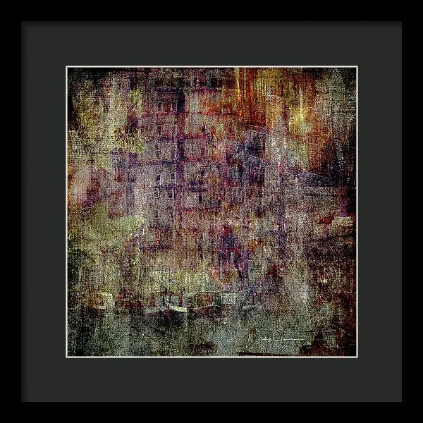 Canal Urbanscape - II - Framed Print