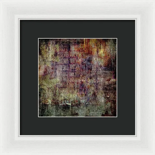 Canal Urbanscape - II - Framed Print