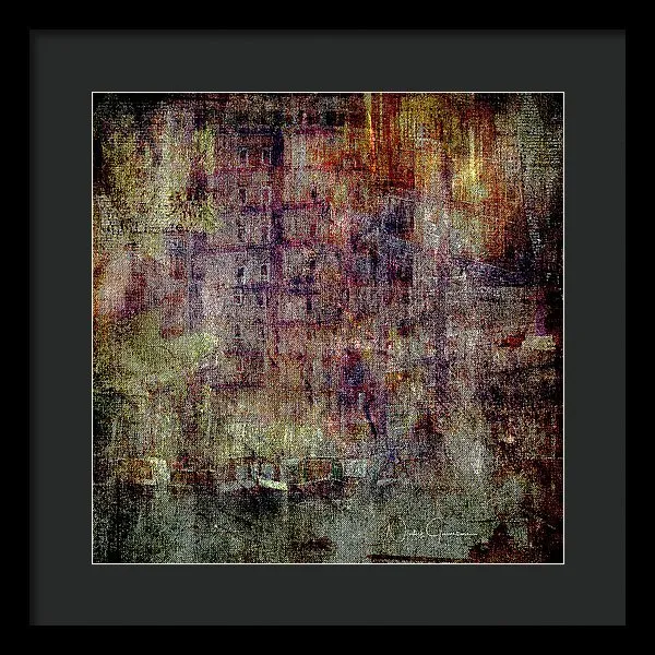 Canal Urbanscape - II - Framed Print