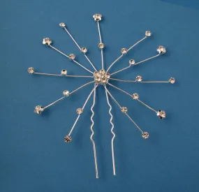 Crystal Diamanté Studded Hair Pin