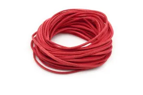 CSC1001 Dark Pink Faux Suede Cord
