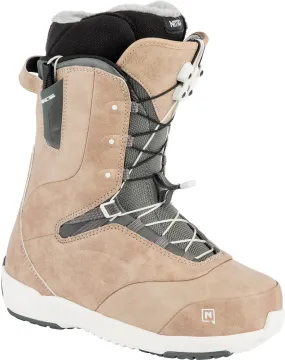 Nitro Crown TLS Womens Snowboard Boots in Terracotta 2024