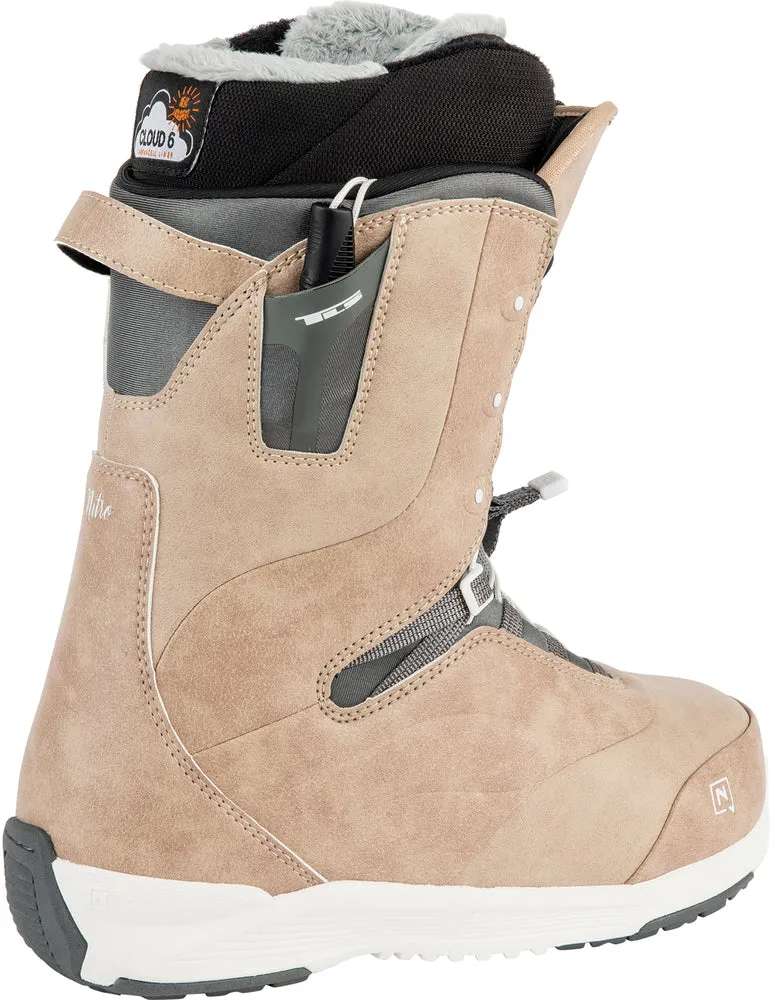 Nitro Crown TLS Womens Snowboard Boots in Terracotta 2024