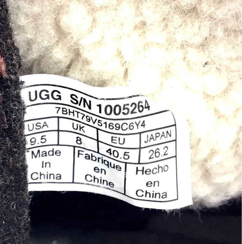 UGG Women's Kesey 1005264 Brown Snow Boots - Size 9.5